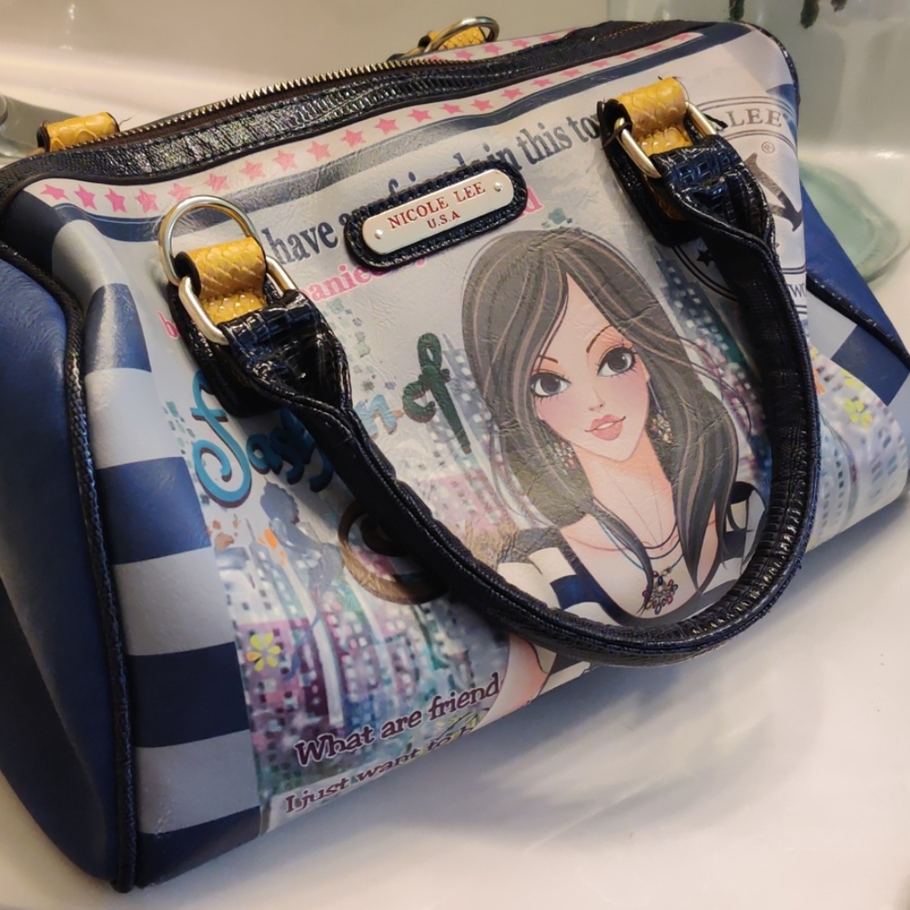 COPY - Nicole Lee USA mini duffle/hand bag